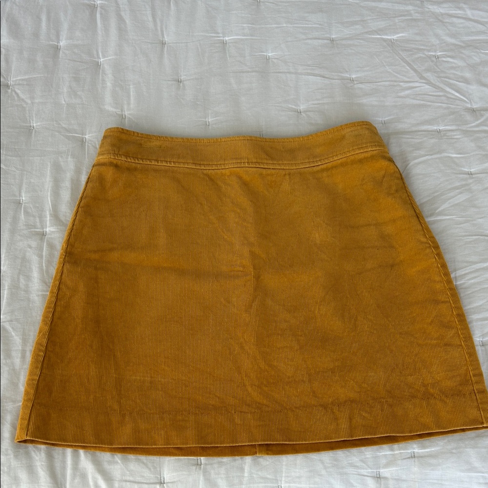 J. Crew corduroy mini skirt